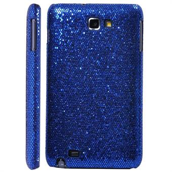 Galaxy Note glitrende deksel (blå)