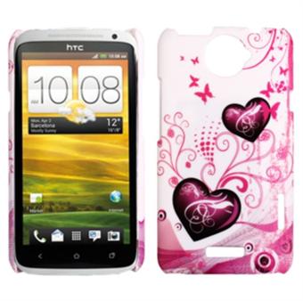 HTC ONE X Double Heart Deksel