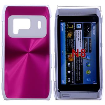 Aluminiumsdeksel til Nokia N8 (rosa)