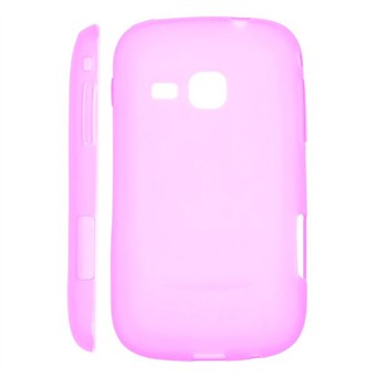 Silikondeksel til Galaxy mini 2 (rosa)