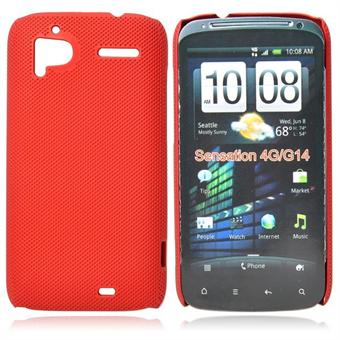 Enkelt HTC Sensation-deksel (rød)