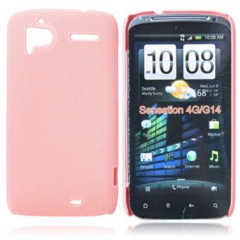 Enkelt HTC Sensation-deksel (rosa)