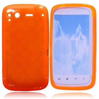 HTC Salsa C510 silikondeksel (oransje)