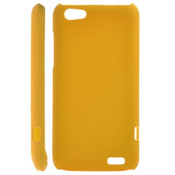 Enkelt HTC ONE V deksel (gul)