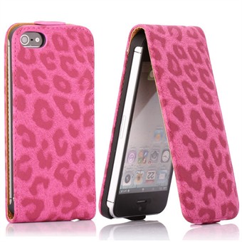 Tiger Dots iPhone 5 / iPhone 5S / iPhone SE 2013-deksel (rosa)