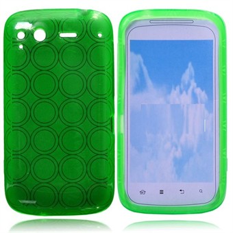 HTC Salsa C510 silikondeksel (grønn)