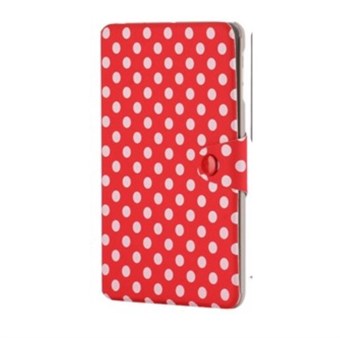 Dot Mønster iPad Mini 1 Case (Rød)