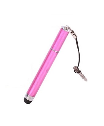 iPhone Touch penn med Jackstick Plug (rosa)