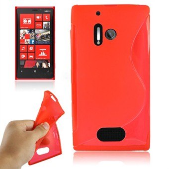 S-Line silikondeksel Lumia 928 (rød)