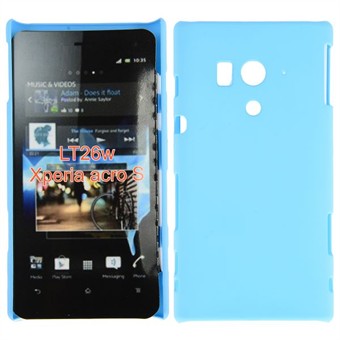 Skjolddeksel - Sony Xperia Acro S (himmelblå)