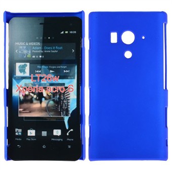 Skjolddeksel - Sony Xperia Acro S (blå)