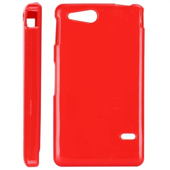 Silikondeksel - Xperia Go (rød)