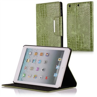 Krokodilleveske til iPad Mini (grønn)