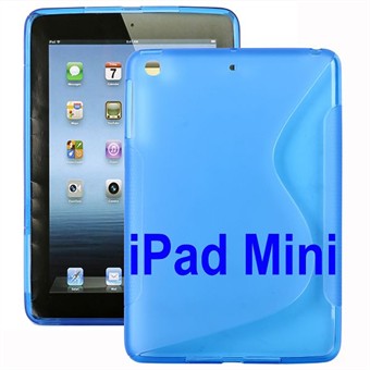 S-Line iPad Mini Silikondeksel (Blå)