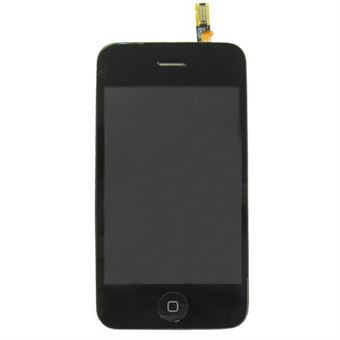 Komplett iPhone 3G Display klasse A - Svart