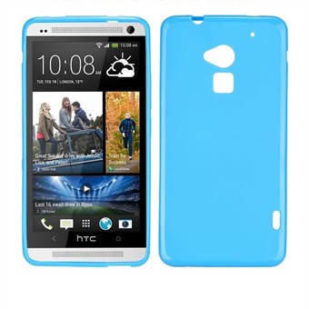 HTC One Max - Enkel silikon (blå)