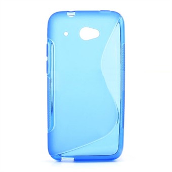 S-Line silikondeksel - HTC 601 Zara (blå)