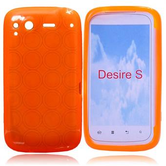 HTC Desire S TPU Gel-deksel (oransje)