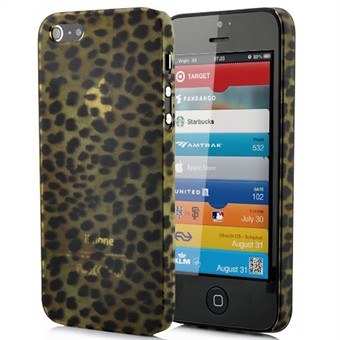 iPhone 5 / iPhone 5S / iPhone SE 2013 – Leopard (grønn)