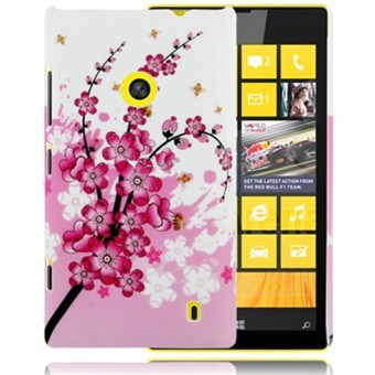 Motiv plastdeksel Lumia 520 (blomst)