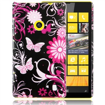 Motiv plastdeksel Lumia 520 (sommerfugler)