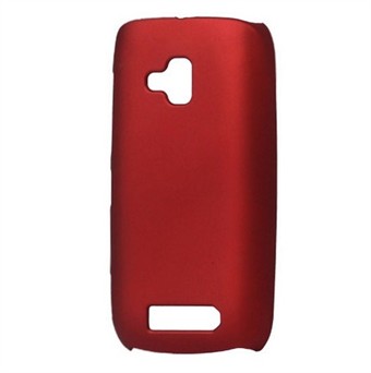 Enkelt plastdeksel Lumia 610 - Rød