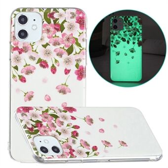 IMD Soft TPU Glow in The Darkness Luminous Noctilucent Backcover for iPhone 11 6,1 tommer
