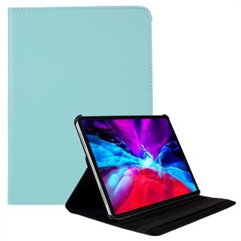 360 roterende Stand Litchi Skin Leather Tablet Case Protector for iPad Pro 12,9-tommers (2021)
