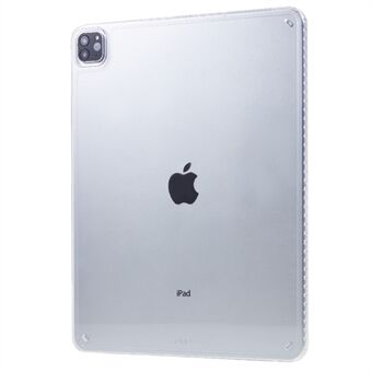 For iPad Pro 12.9 (2022) / (2021) / (2020) / (2018) Anti-dråpe nettbrettetui Akryl + TPU gjennomsiktig deksel
