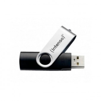 USB-kontakt 16 GB Sølv / Sort