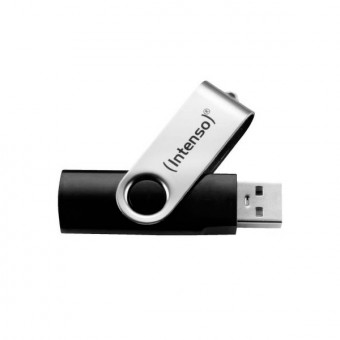 USB-kontakt 32 GB Sølv / Sort