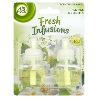 Air Wick Refill for Electric Air Freshener - 2 x 19 ml - Floral Delights
