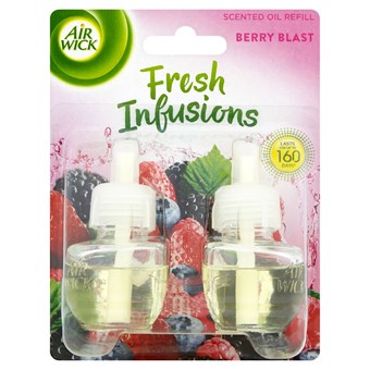 Air Wick Refill for Electric Air Freshener - 2 x 19 ml - Twin Berry Blast