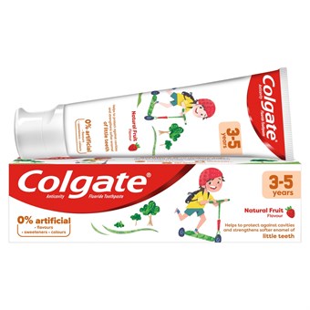 Colgate Tandpasta for Barn - Jordbærsmak - 3-5 år - 75 ml