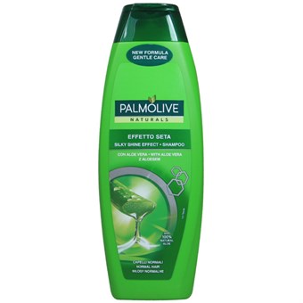 Palmolive Naturals - Silky Shine Effect Shampoo med Aloe Vera - 350 ml