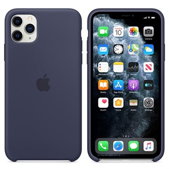 iPhone 11 Pro silikonetui - Navy Blue