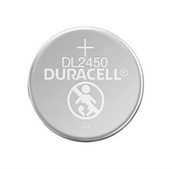 Batteri for elektronisk P-plate - Elektroniske parkeringsmålere Batteri fra Duracell - 1 stk