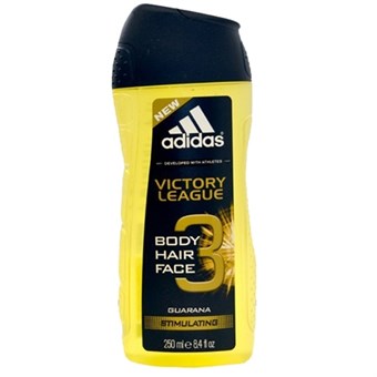 Adidas dusjgelé for hår og ansikt og kropp - 250 ml - Victory League