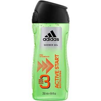Adidas dusjgelé for hår og ansikt og kropp - 250 ml - Team Force
