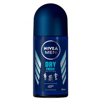 Nivea Men - Deodorant Roll On - 50 ml - Dry Fresh - 48 timer