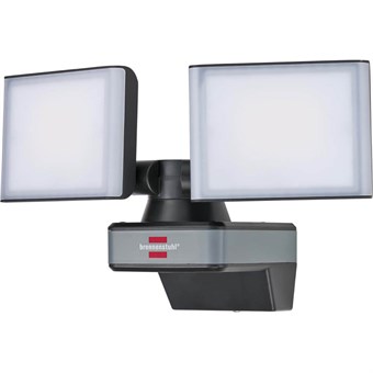 Koble til WIFI LED Duo Floodlight WFD 3050 / LED-sikkerhetslys 30W Styrbar via gratis app (3500lm, ulike lysfunksjoner justerbar via app, for utendørs bruk IP54)