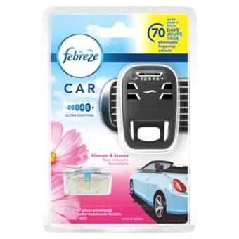Febreze Car Air Freshener - Startsett - 7 ml - Blossom & Breeze