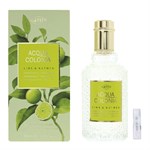 4711 Acqua Colonia Lime & Nutmeg - Eau De Cologne - Duftprøve - 2 ml