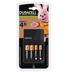 Duracell AA / AAA hurtiglader inkl. 2xAA / 2xAAA batterier - CEF14