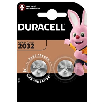 Duracell CR2032 - Litiumbatteri - 2 stk - Passer til AirTag