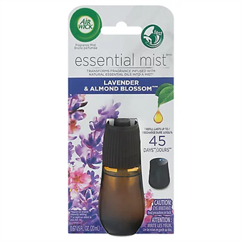 Air Wick Electric Air Freshener Essential Mist Aroma Refill - 20 ml - Lavendel mandelblomst