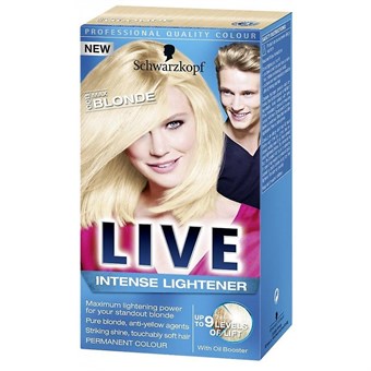 Schwarzkopf LIVE Intens Permanent Color - Hårfarge - 00B Max Blonde Ultra Shine