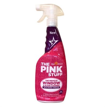 The Pink Stuff - Vindusvask - Spray - 750 ml - Med Roseeddik
