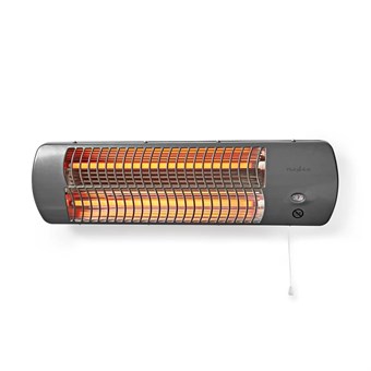 Bad ovner | 1200 W | Justerbar termostat | 2 Varmemoduser | X4 | Grå