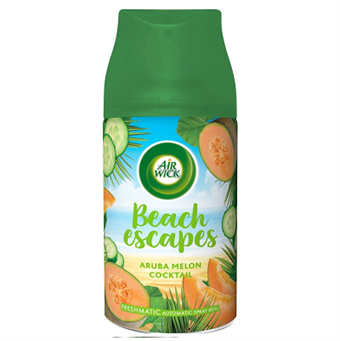 Air Wick Refill for Freshmatic Spray - 250 ml - Beach Escapes Aruba Melon